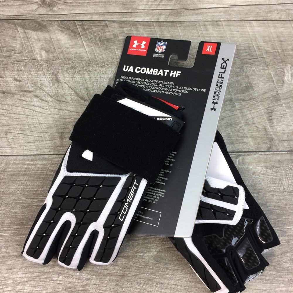 Under Armour UA Combat HF Football Gloves XL #B13